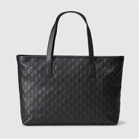 gucci guccissima leather tote bag|gucci embossed leather tote bag.